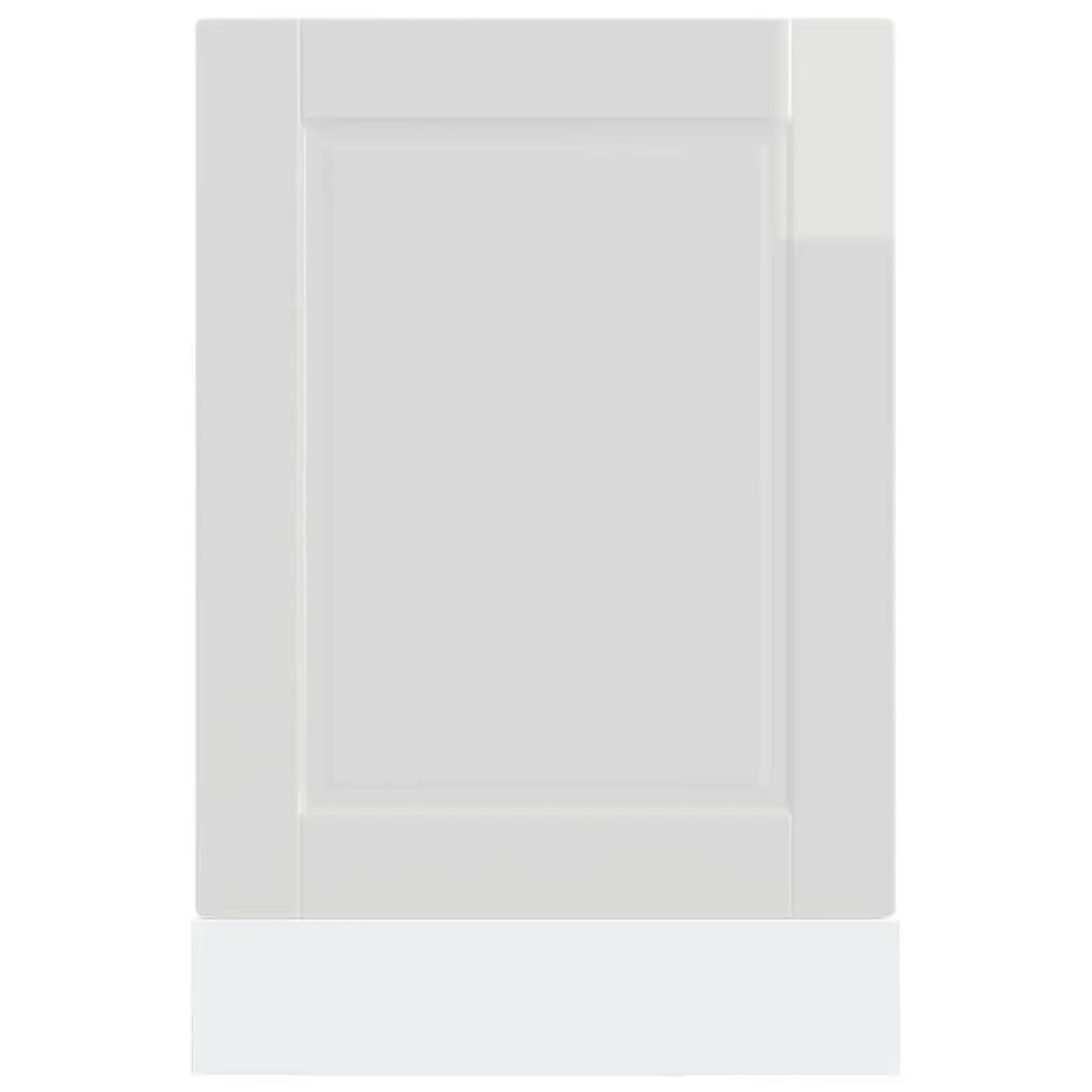 High Gloss White Dishwasher Front Panel for Cabinets