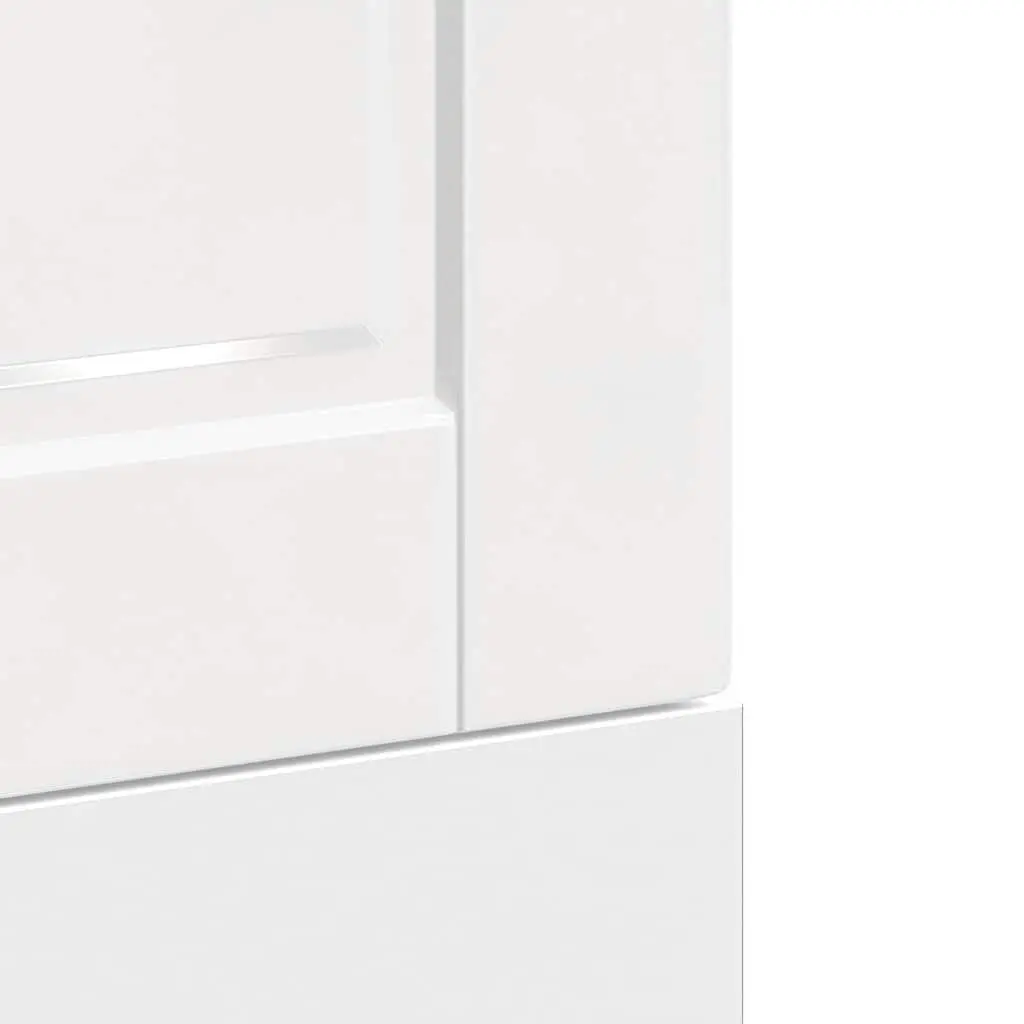 High Gloss White Dishwasher Front Panel for Cabinets