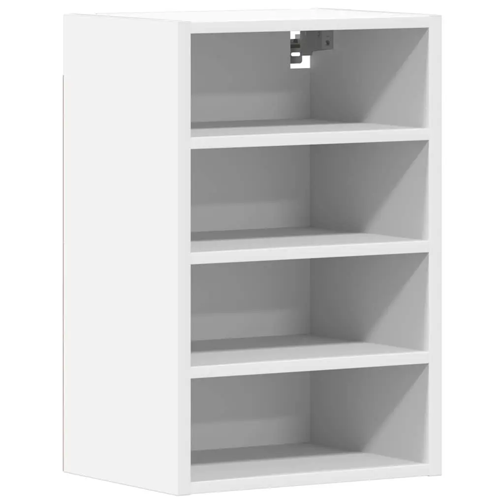 White Wall-Mounted Hanging Kitchen Cabinet