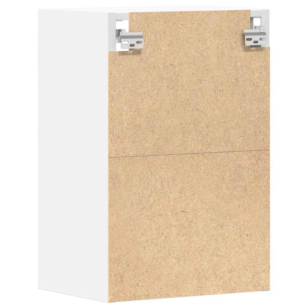 White Wall-Mounted Hanging Kitchen Cabinet