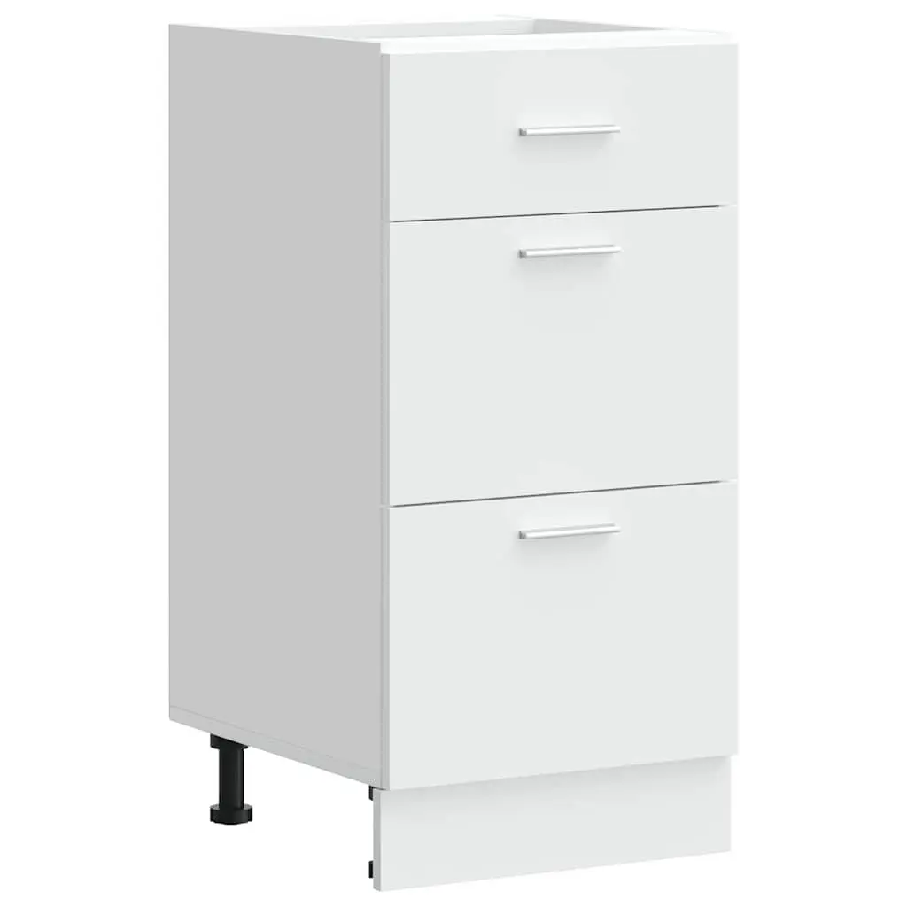 White Bottom Kitchen Cabinet 40x46x81.5cm