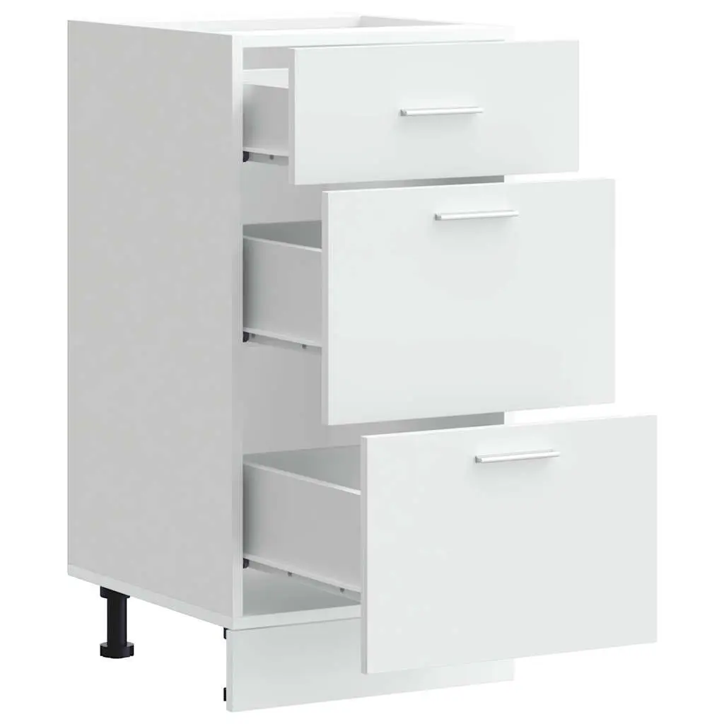 White Bottom Kitchen Cabinet 40x46x81.5cm