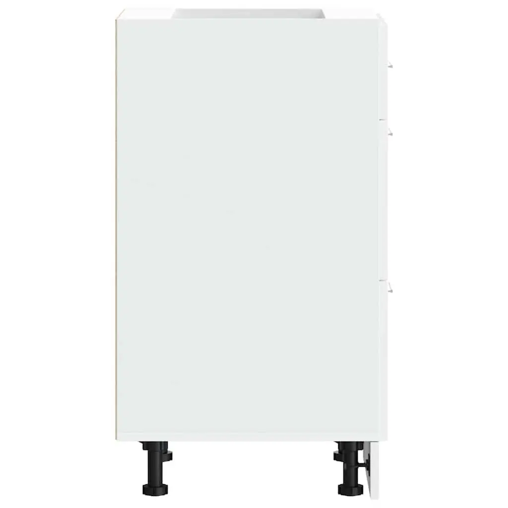 White Bottom Kitchen Cabinet 40x46x81.5cm