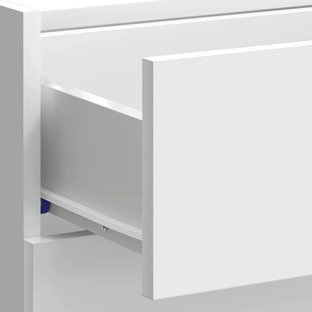 White Kitchen Base Cabinet with Adjustable Feet