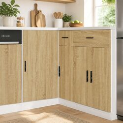 Engineered Wood Kitchen Base Cabinet for Optimal Storage