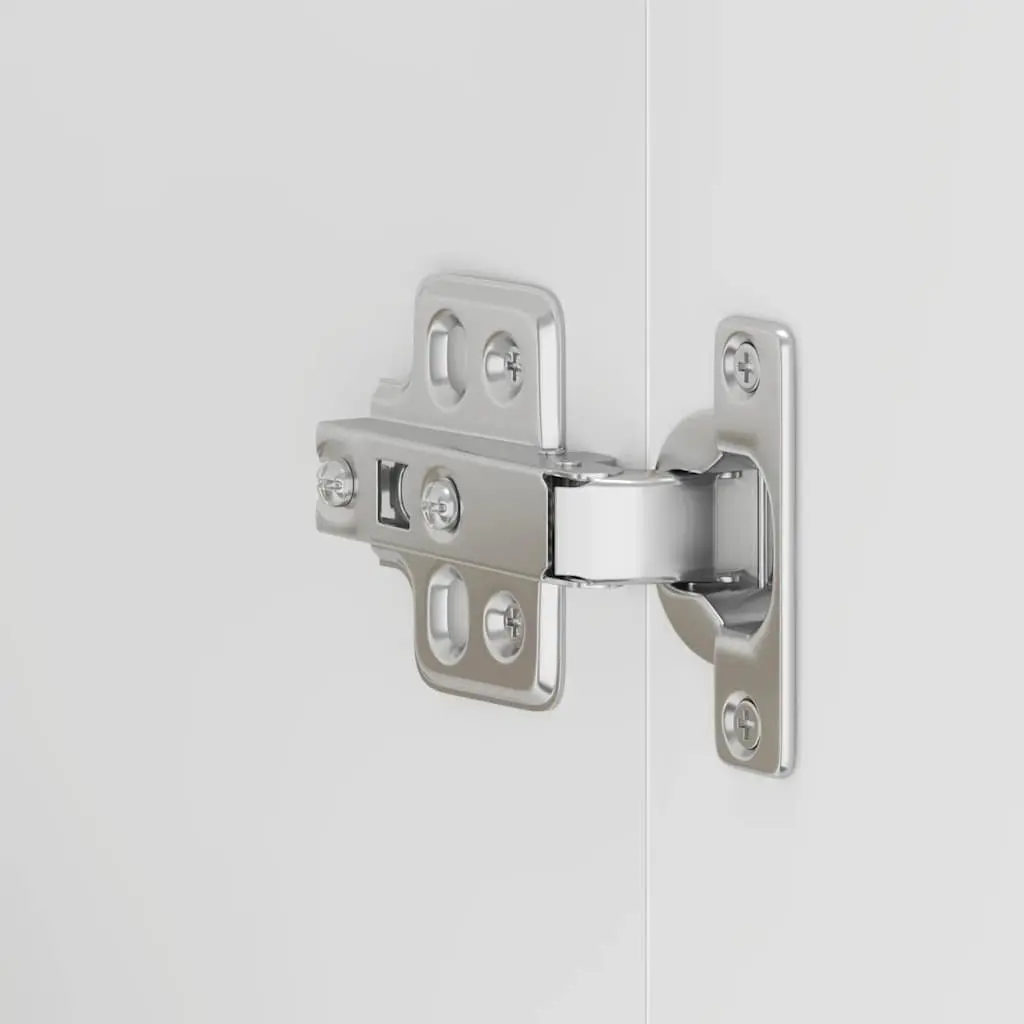 Kitchen Base Cabinet in White Engineered Wood