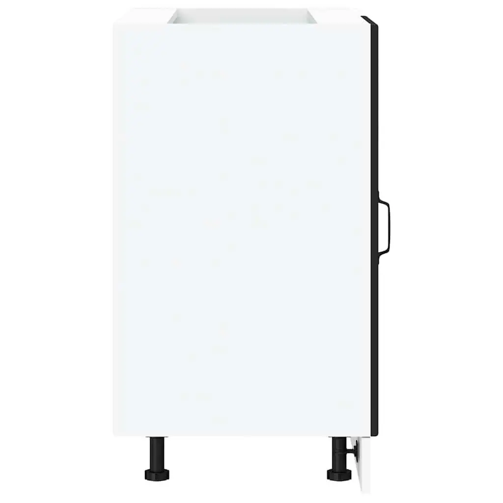 Black Engineered Wood Kitchen Base Cabinet