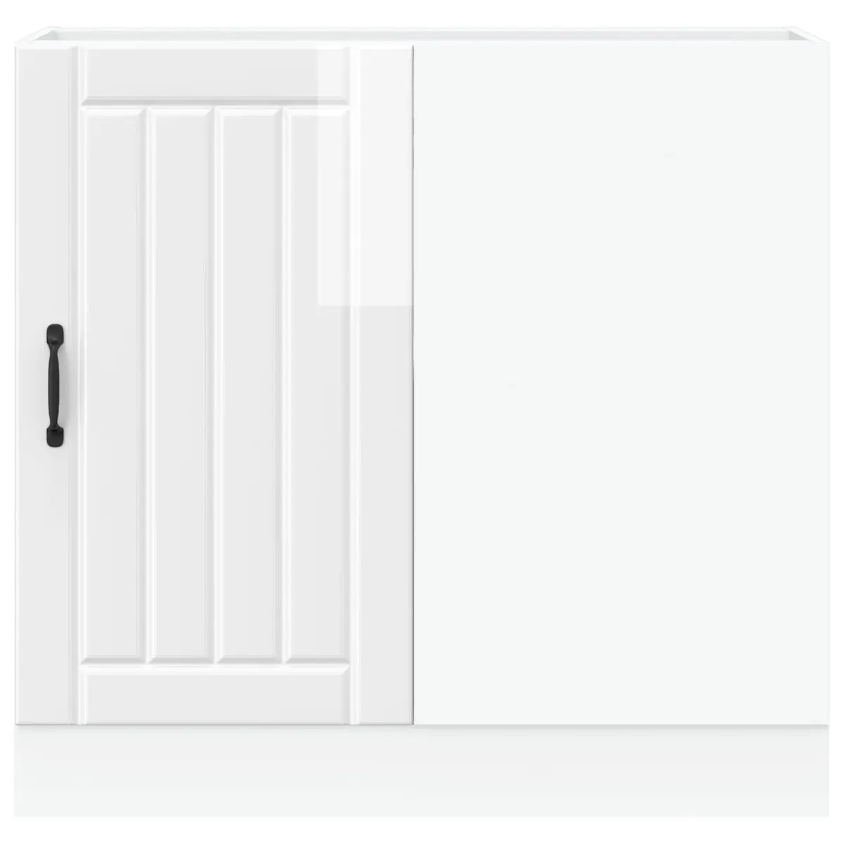 High Gloss White Kitchen Base Cabinet for Storage