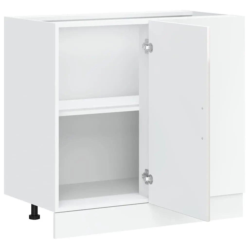 High Gloss White Kitchen Base Cabinet for Storage