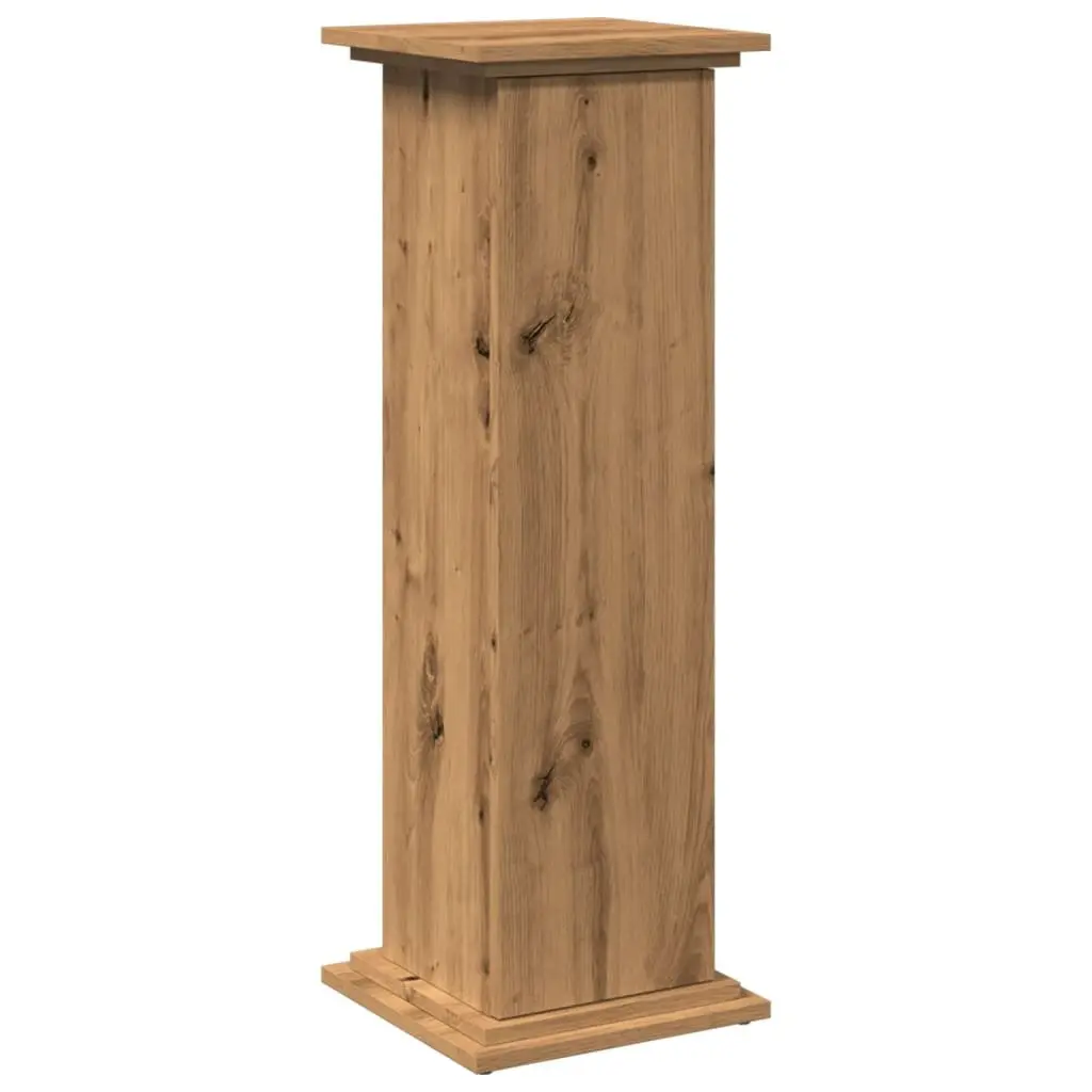 Display Stand Engineered Wood 31x30x90cm Brown