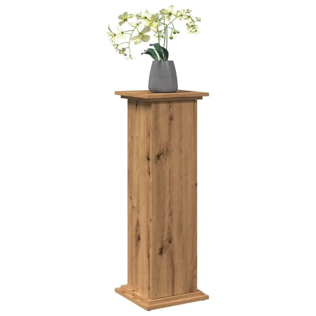 Display Stand Engineered Wood 31x30x90cm Brown