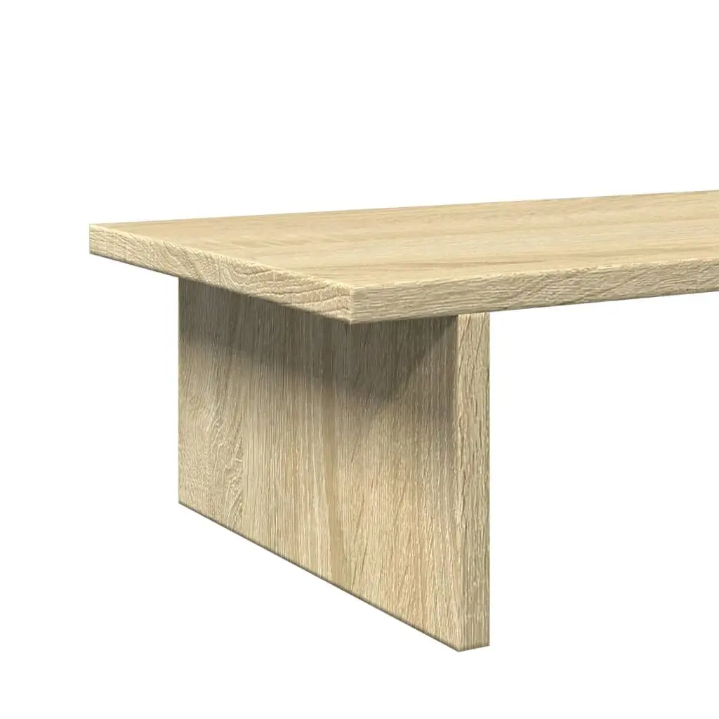Sonoma Oak Monitor Stand Riser for Organising