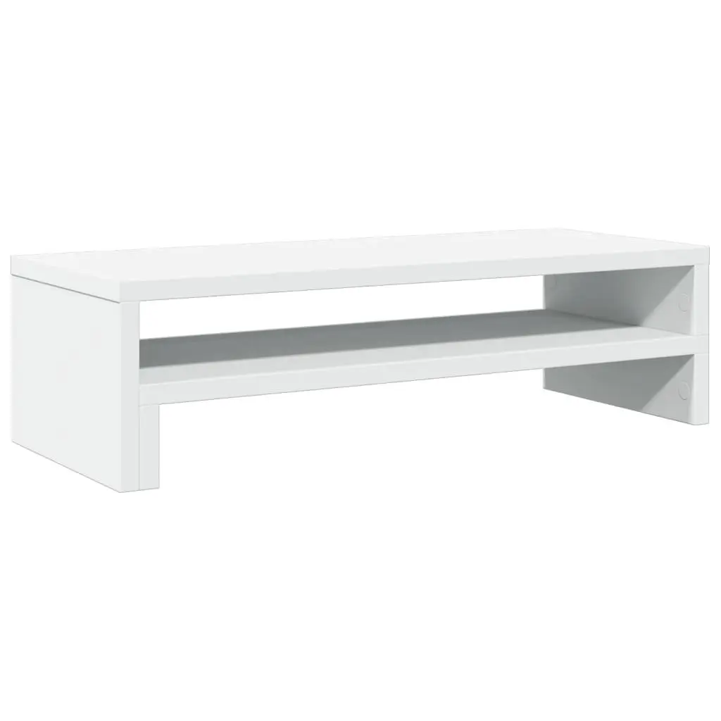 Monitor Stand Engineered Wood 54 x 22 x 15 cm White