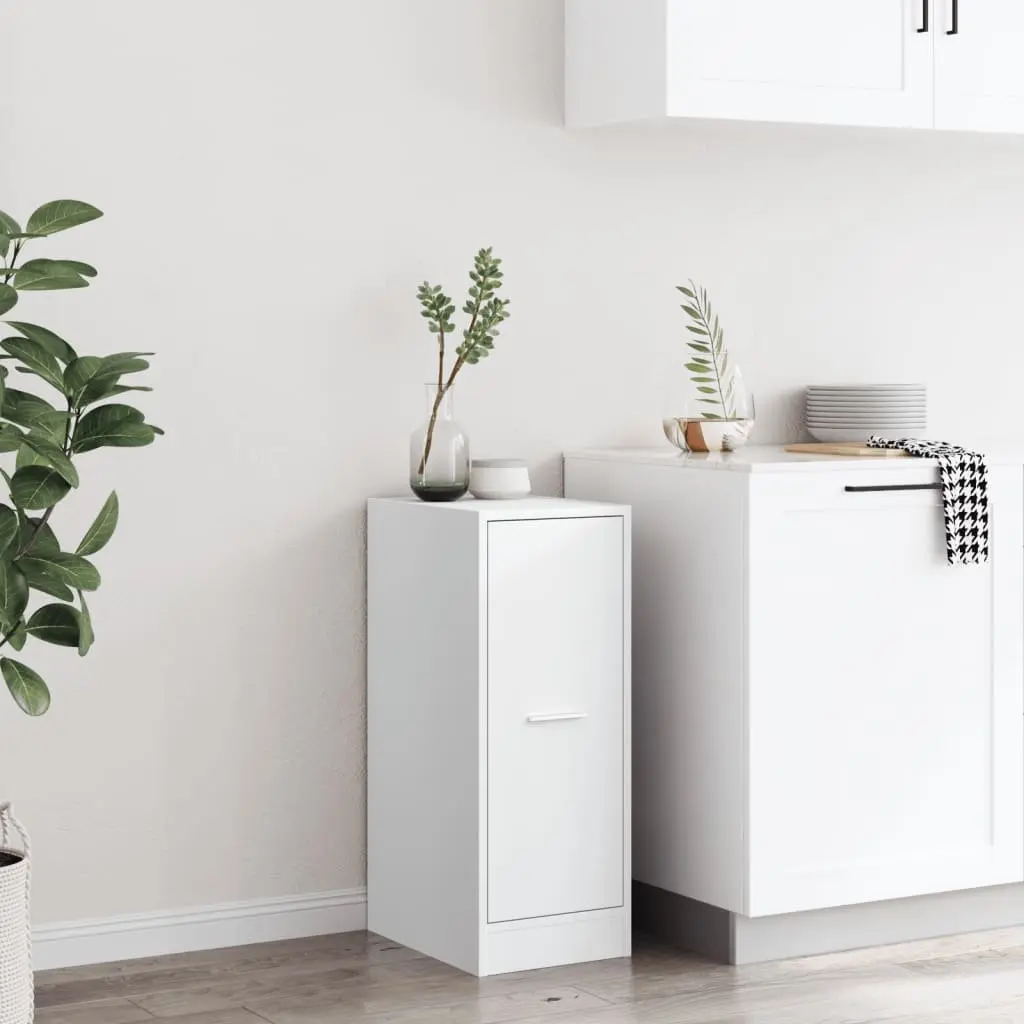 White Apothecary Storage Cabinet 30x41x77.5 cm
