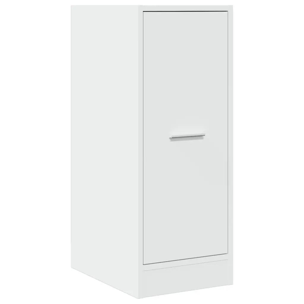 White Apothecary Storage Cabinet 30x41x77.5 cm