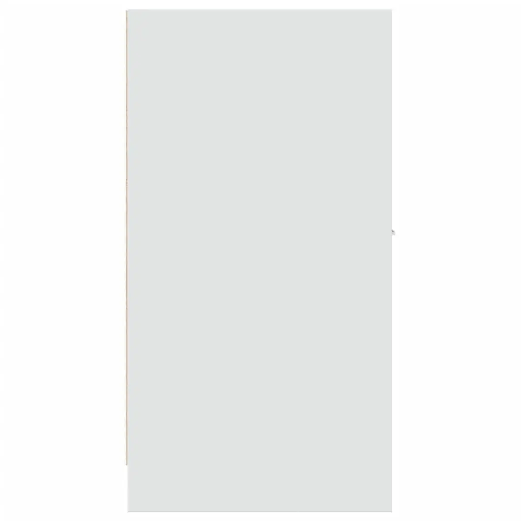 White Apothecary Storage Cabinet 30x41x77.5 cm