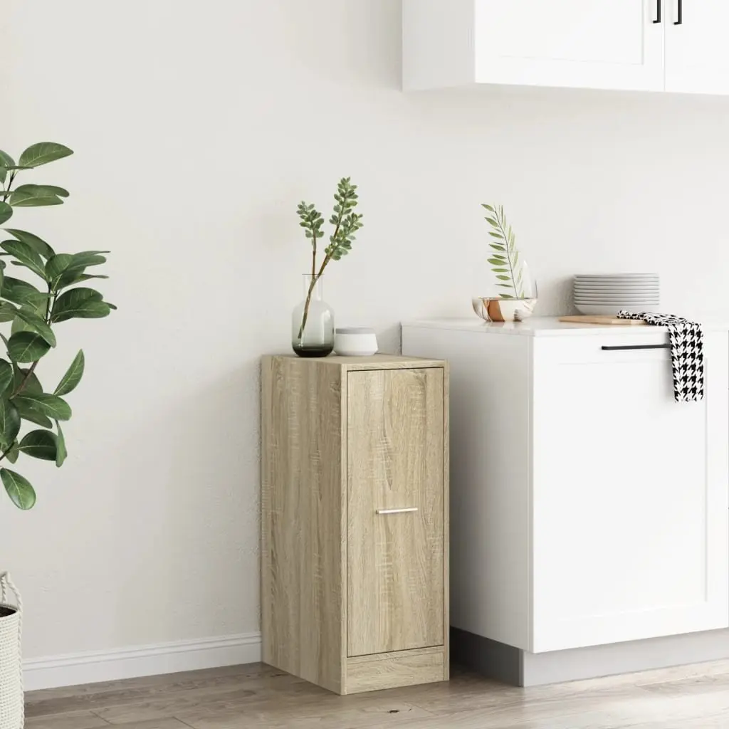 Sonoma Oak Apothecary Cabinet with Durable Construction