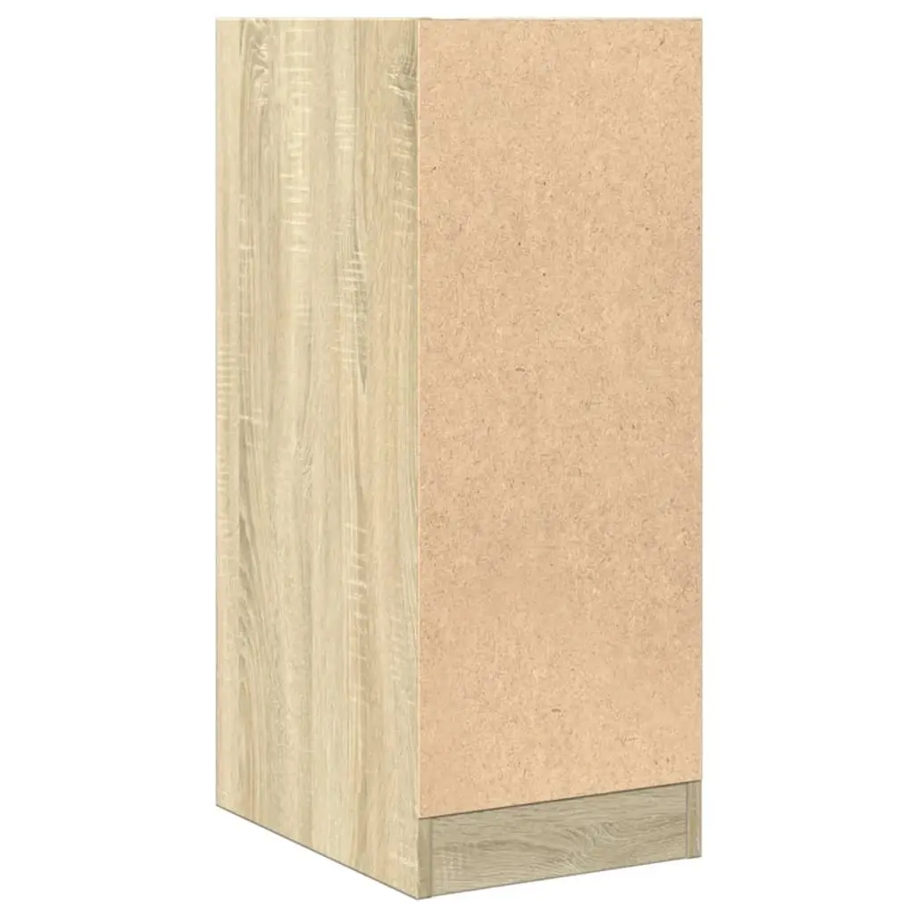 Sonoma Oak Apothecary Cabinet with Durable Construction