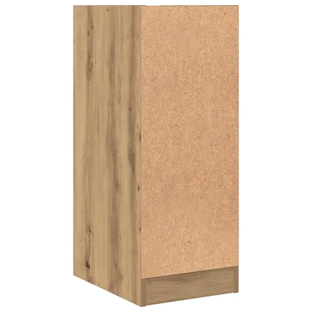 Brown Engineered Wood Apothecary Storage Cabinet