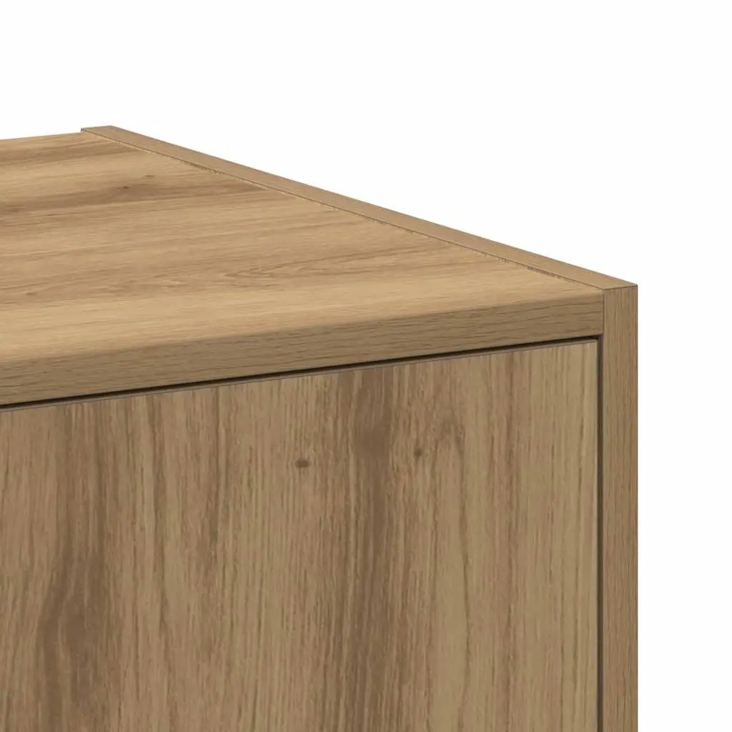 Brown Engineered Wood Apothecary Storage Cabinet