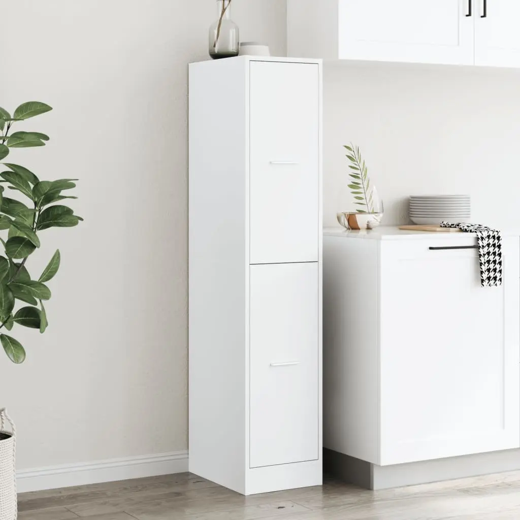 White Apothecary Cabinet for Storage