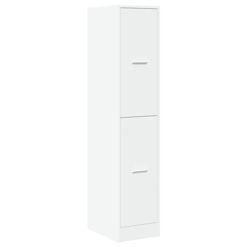 White Apothecary Cabinet for Storage