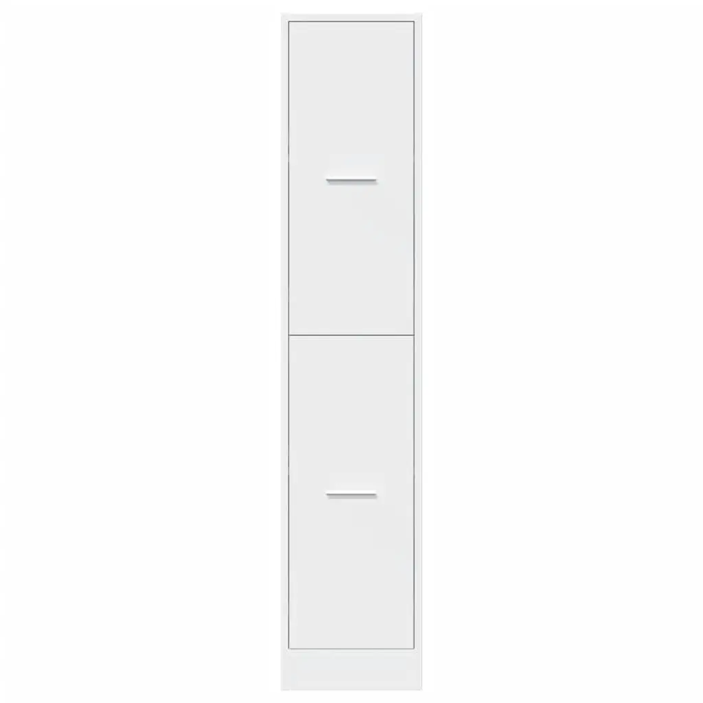 White Apothecary Cabinet for Storage