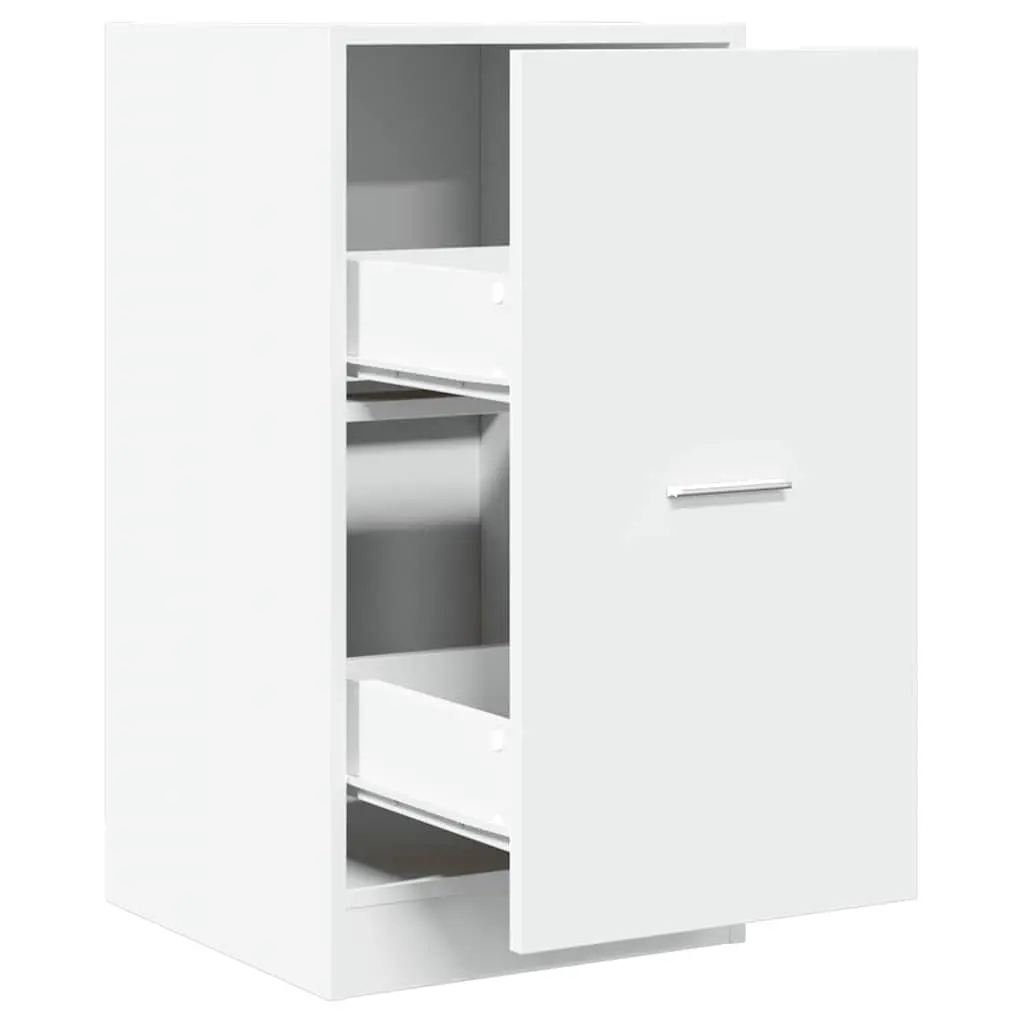 White Apothecary Cabinet for Storage
