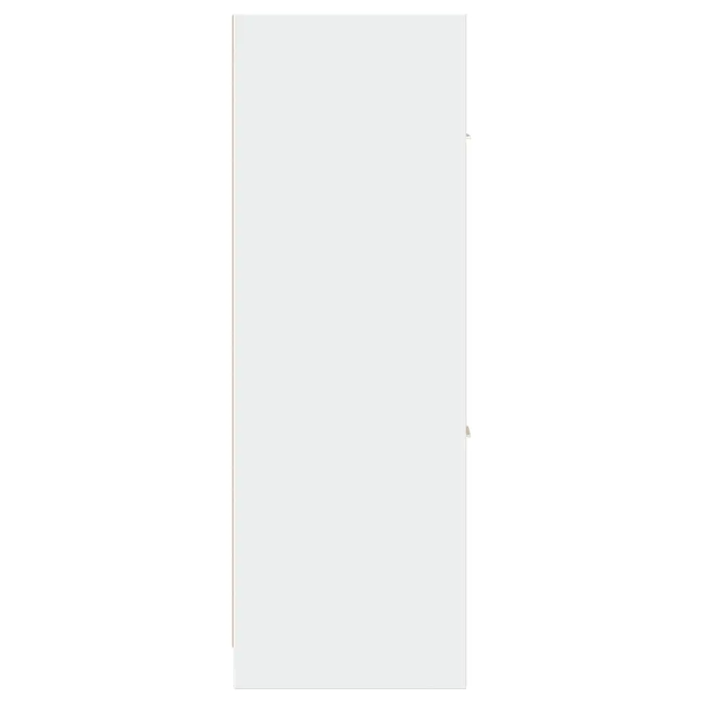 White Apothecary Storage Cabinet 40x41x118cm