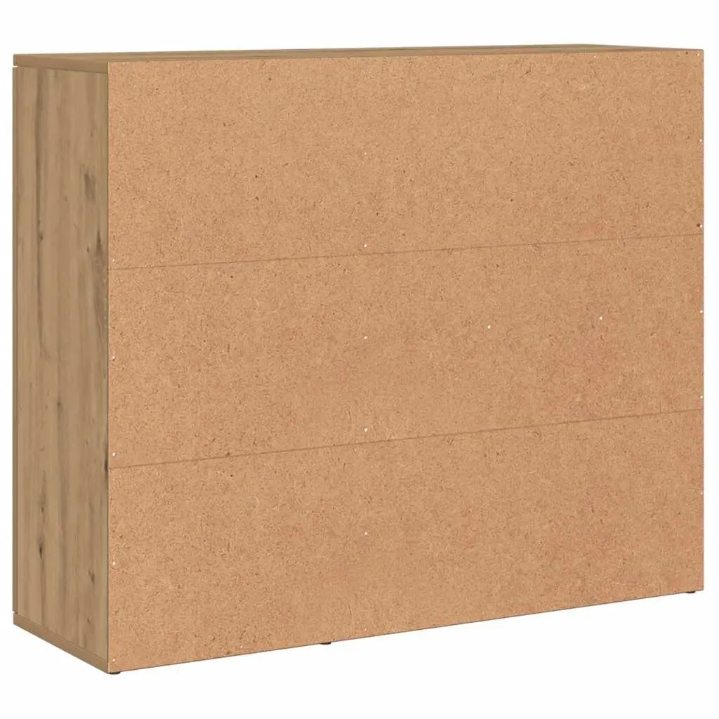 Brown Engineered Wood Sideboard with Ample Storage