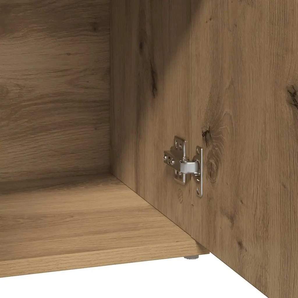 Brown Engineered Wood Sideboard with Ample Storage