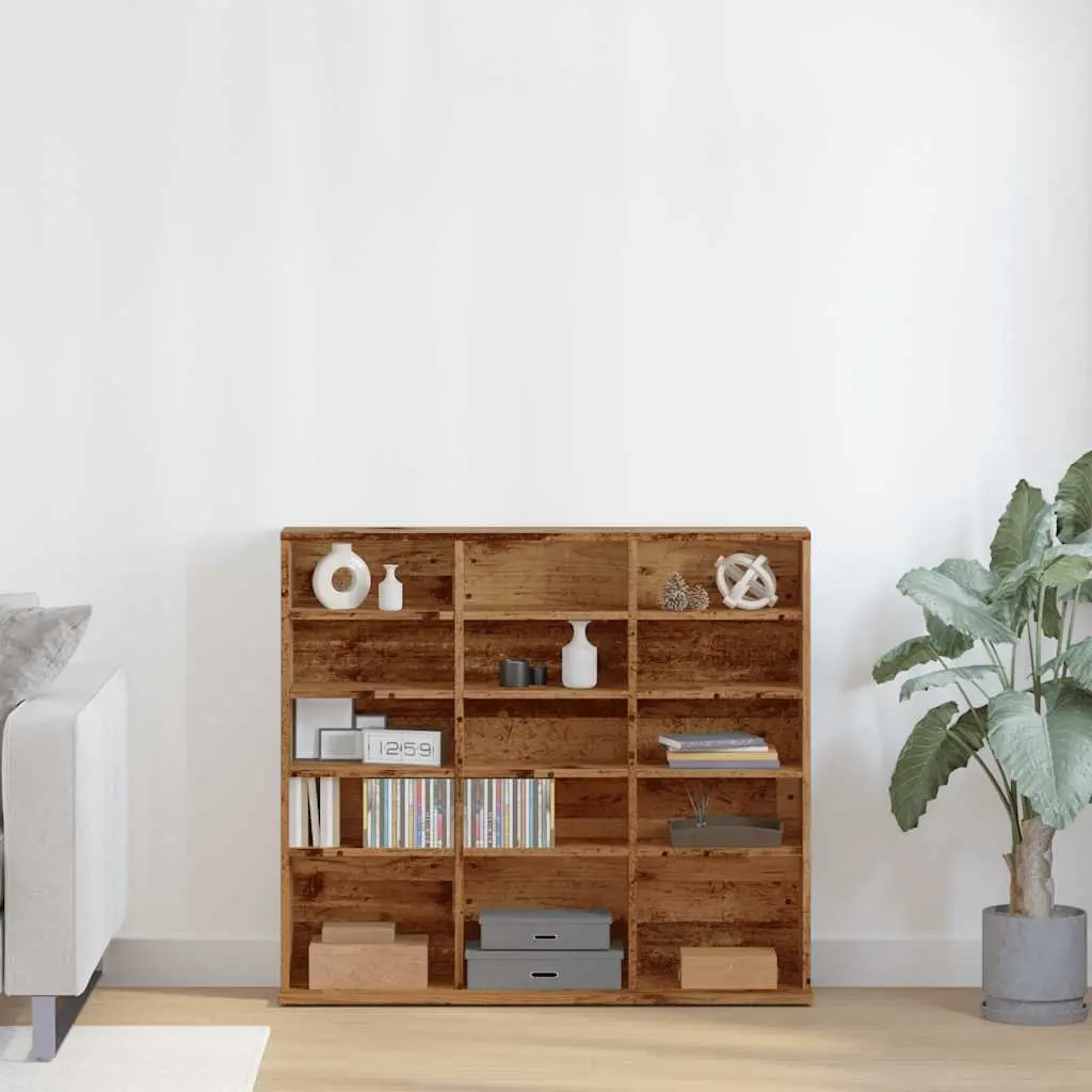 CD Cabinet Engineered Wood 100x23x89.5cm Brown