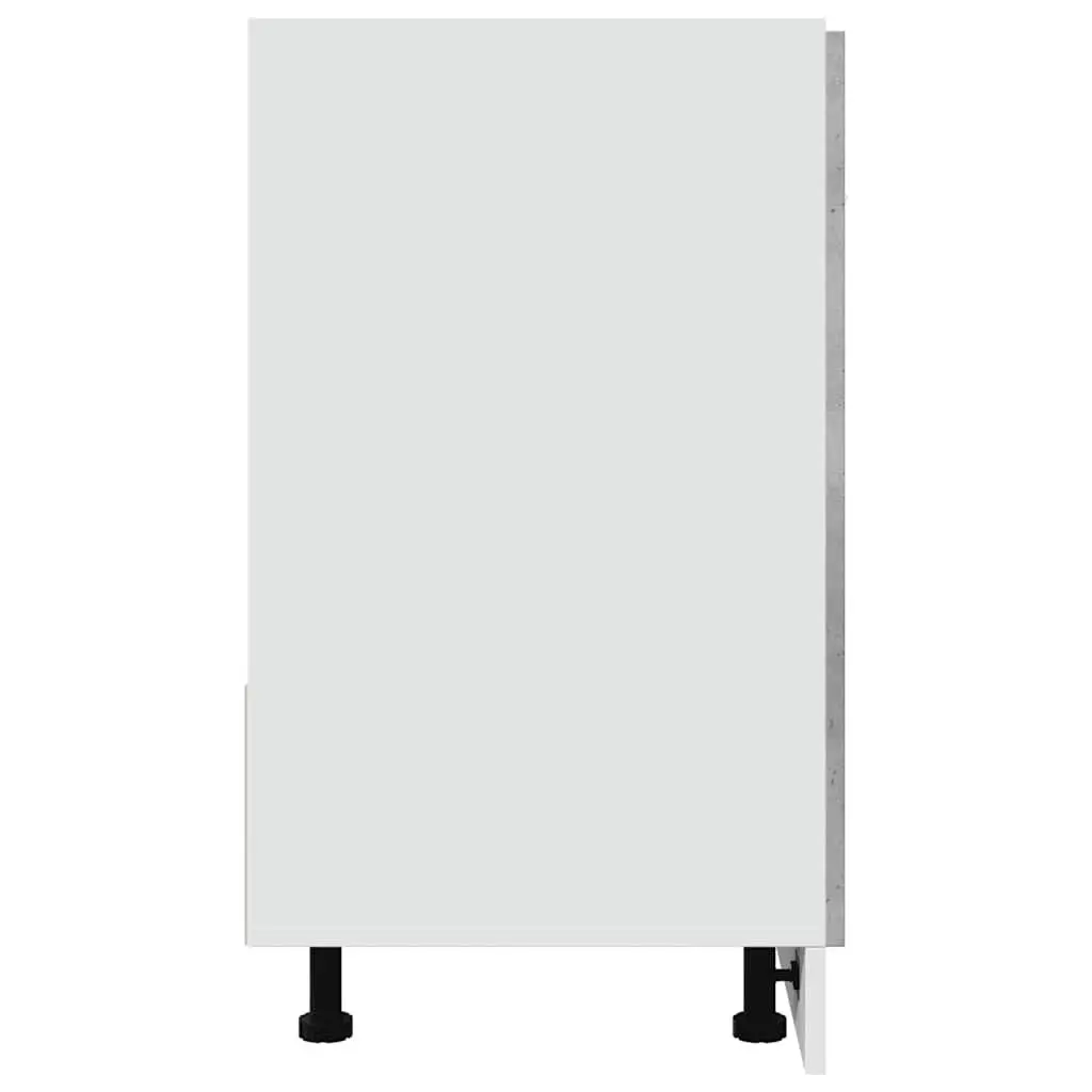 Grey Sink Base Cabinet with Two Doors