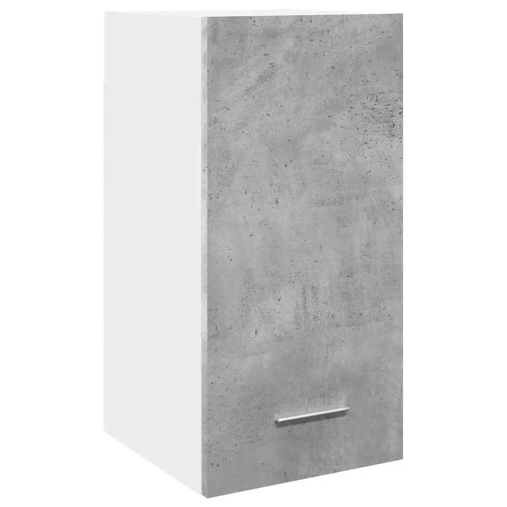 Grey Engineered Wood Wall-Mounted Cabinet for Kitchens