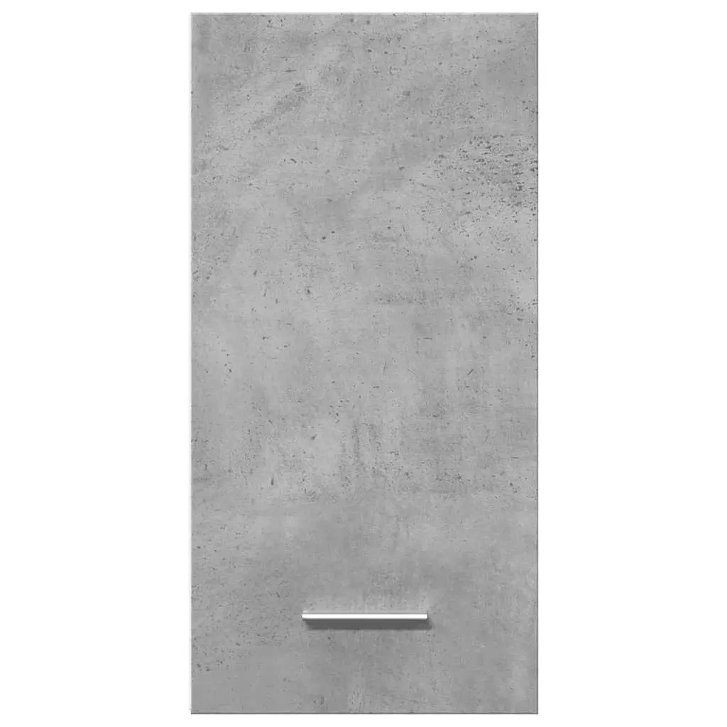 Grey Engineered Wood Wall-Mounted Cabinet for Kitchens