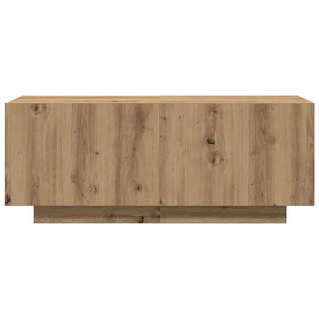 Brown Engineered Wood TV Cabinet with Storage