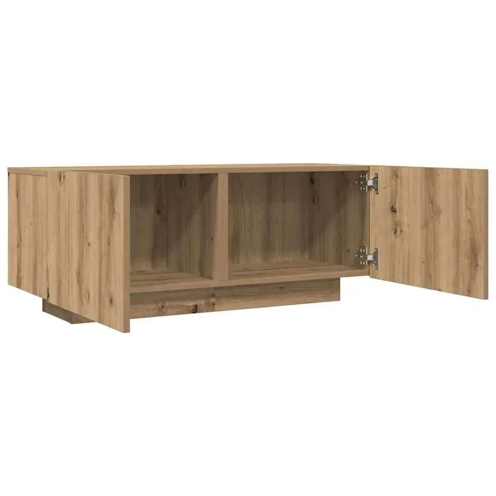 Brown Engineered Wood TV Cabinet with Storage