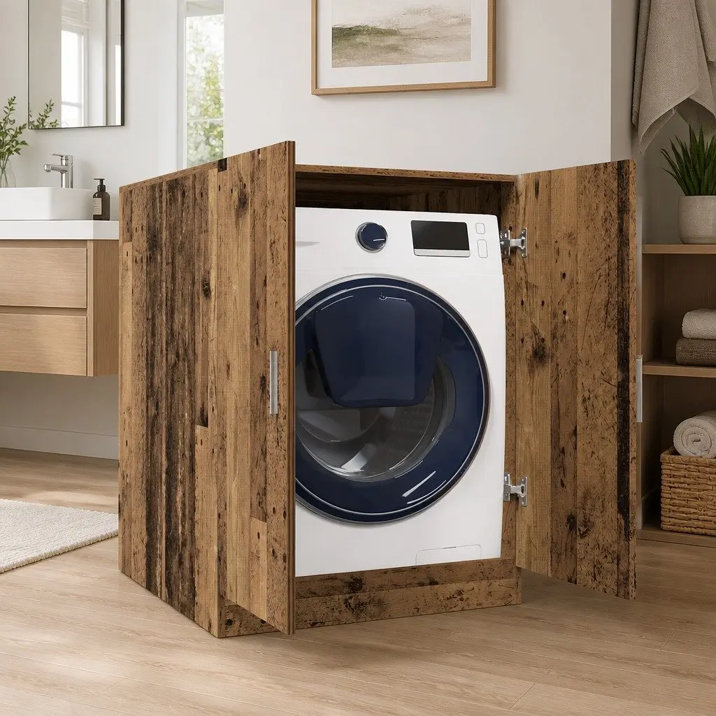 Washing Machine Storage Cabinet for Organizing