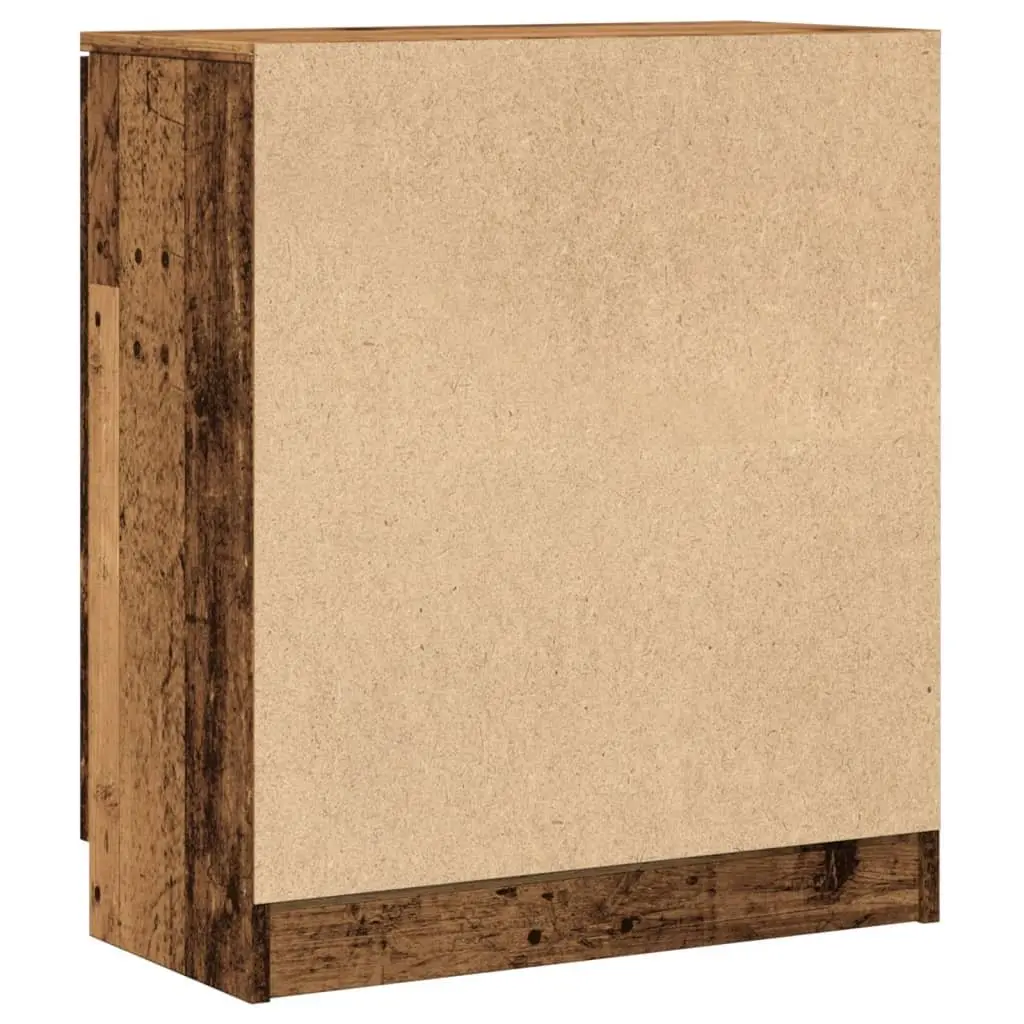Sideboard Old Wood 60x30x70cm Buffet Cabinet Engineered Wood Storage Unit