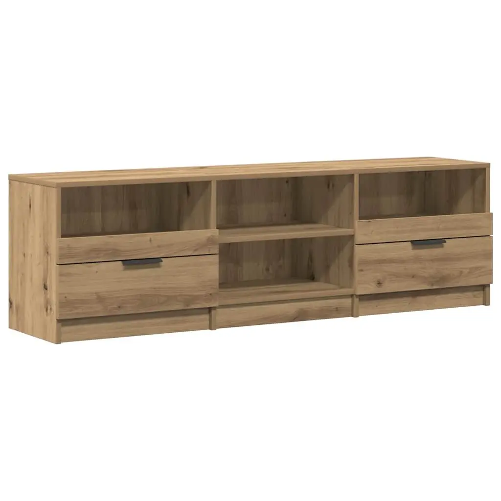 Engineered Wood Brown TV Cabinet for Living Room and Bedroom