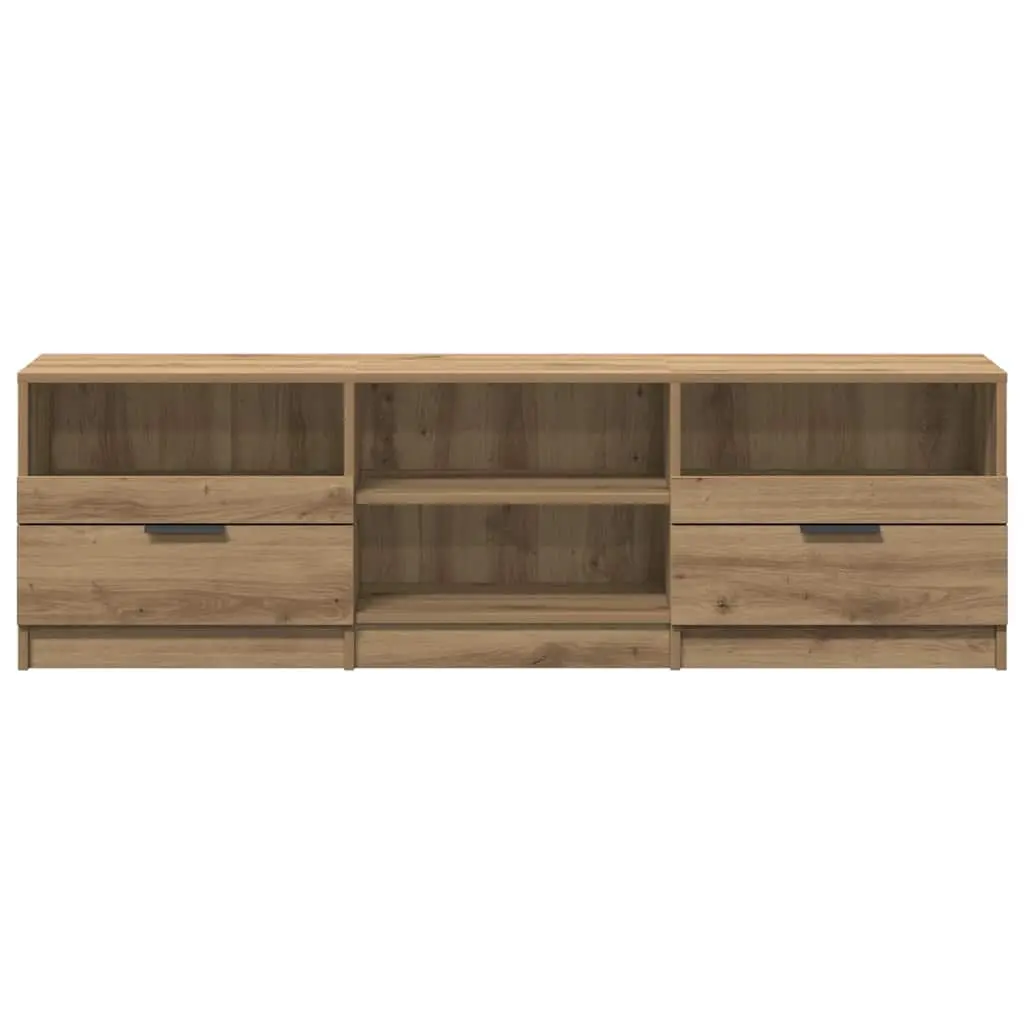 Engineered Wood Brown TV Cabinet for Living Room and Bedroom