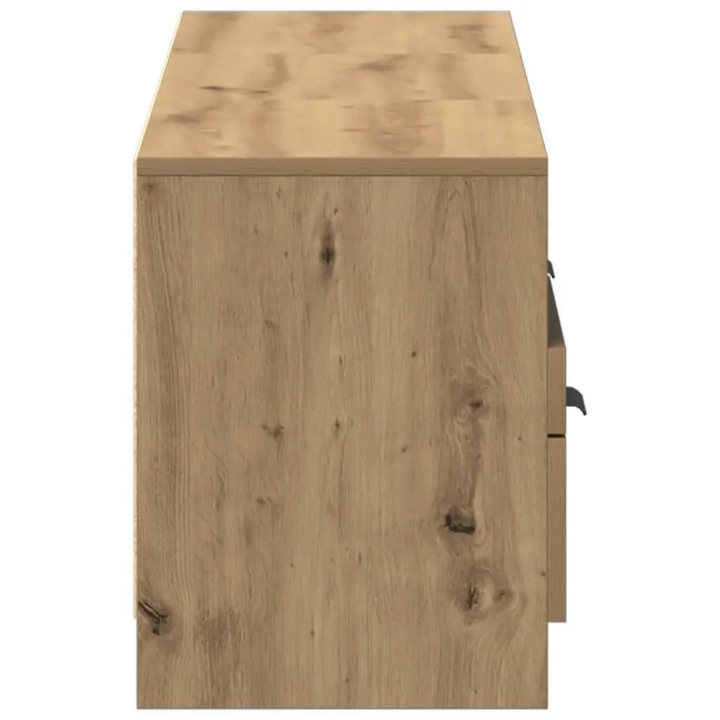 Engineered Wood Brown TV Cabinet for Living Room and Bedroom