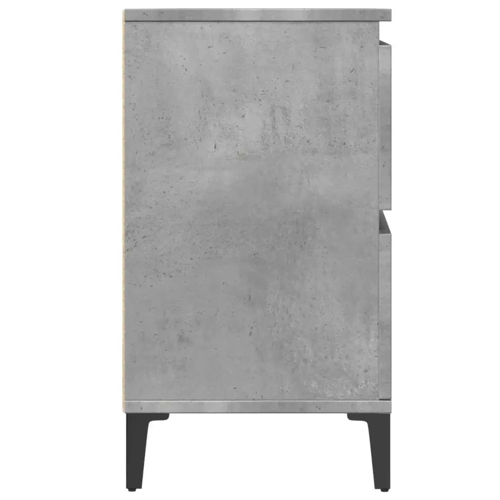 Grey Bathroom Sink Cabinet with 4 Drawers