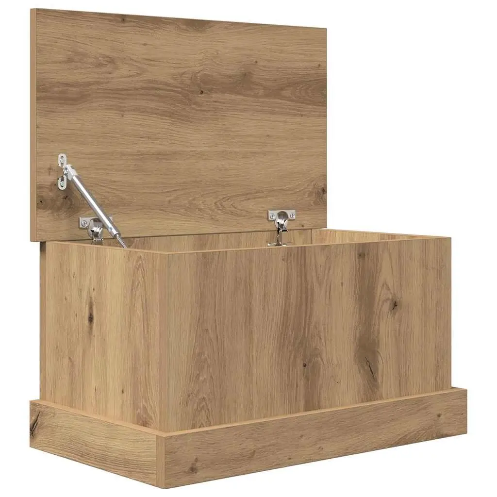 Storage Box Engineered Wood 30x50x28cm Brown