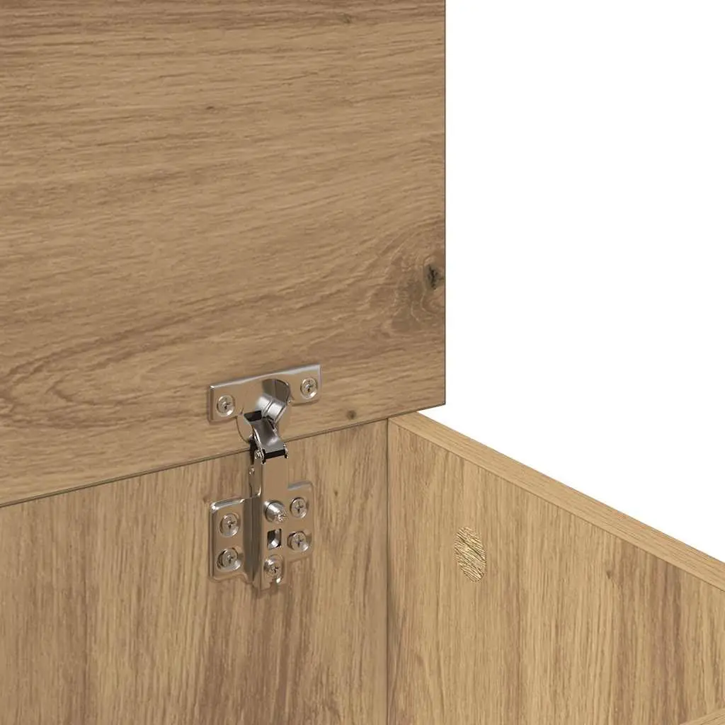 Storage Box Engineered Wood 30x50x28cm Brown