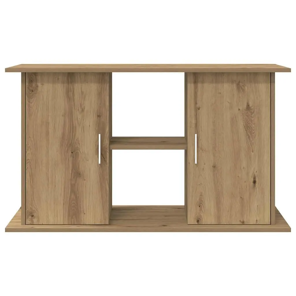 3-Tier Brown Engineered Wood Aquarium Stand for Fish Tanks