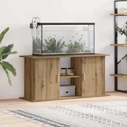 3-Tier Brown Aquarium Stand for Fish Tank Storage