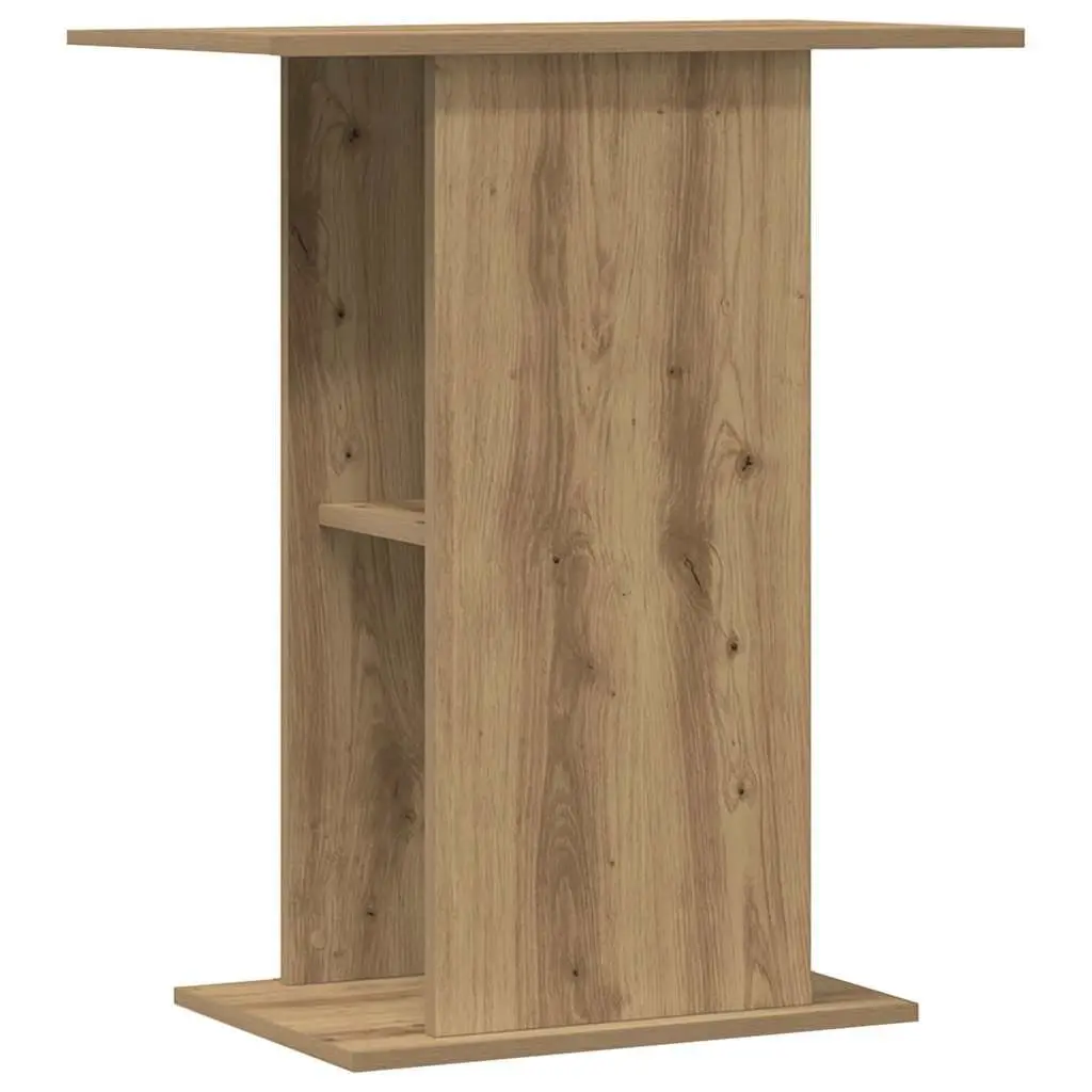 Engineered Wood Brown Aquarium Stand with Storage
