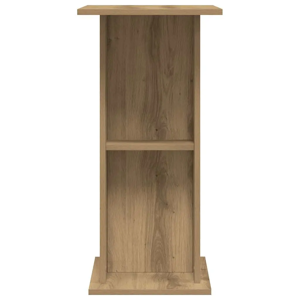 Engineered Wood Brown Aquarium Stand with Storage