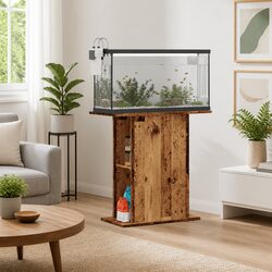 Engineered Wood Aquarium Stand for Fish Tank Support